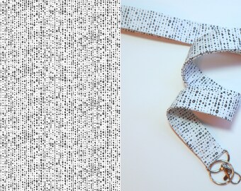 Binary Code Lanyard: Geek Teacher ID Badge Holder