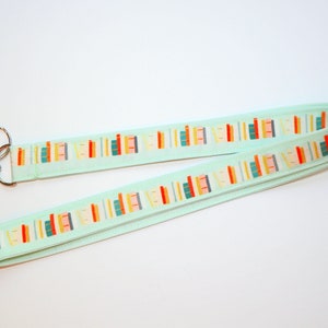 Schlüsselband / Schlüsselband für Bücherliebende - Geschichtsbücher - Schlüsselband Schlüsselband - Schlüsselband für Lehrer - Sicherheitsverschluss - Schlüsselband