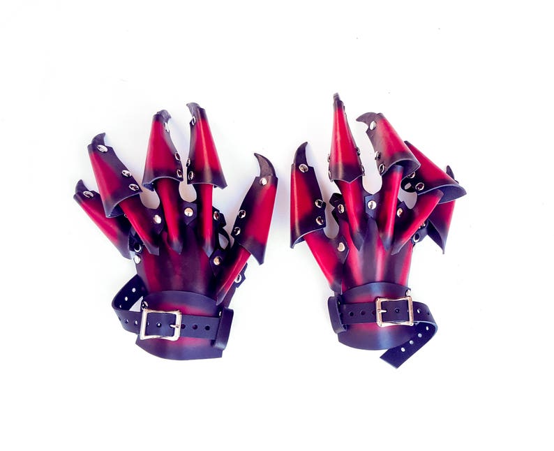 Custom Color and Size Leather Claws Claw Gloves