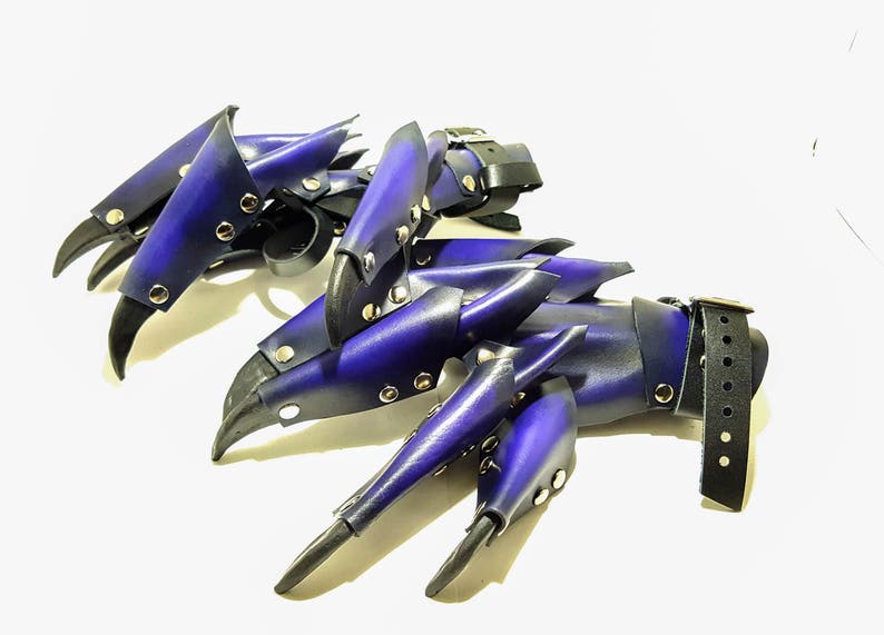 Custom Color and Size Leather Claws Claw Gloves