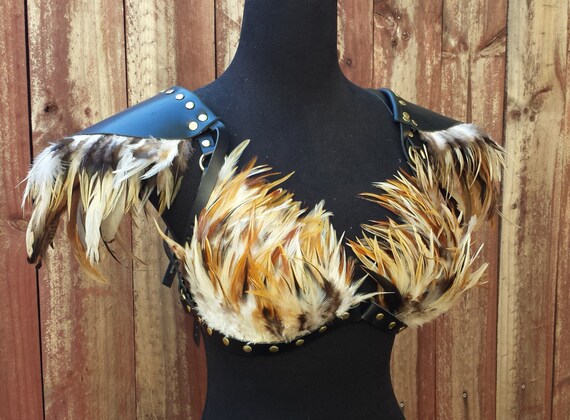 feather bra