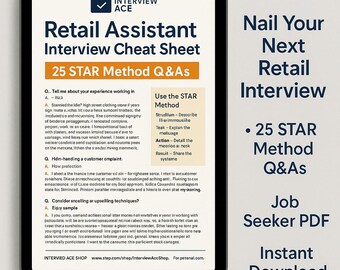 Retail Interview Cheat Sheet