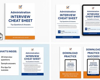 Admin Interview Cheat Sheet