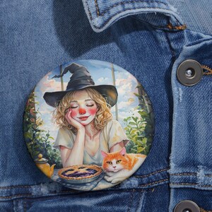Aangepaste speldknoppen met grillig kattenontwerp, leuke accessoires voor festivals, feesten, cadeaus en persoonlijke flair