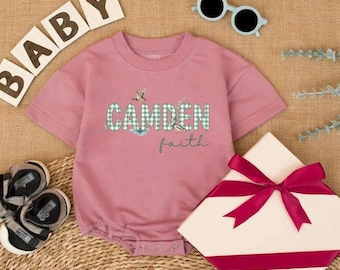 Personalized Mallard Duck Bubble Romper, Outdoor Baby Outfit, Mallard Duck Hunting Outfit For Baby Boy, Duck Theme Birthday Romper