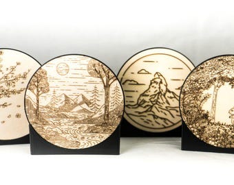 Coaster Nature Set