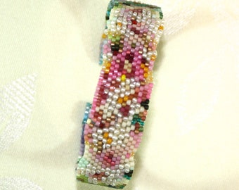 Seed Bead PATTERN ONLY for Paua Shell 13 Bracelet