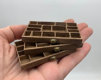 ユニークな小型活版印刷タイプセット引き出し - Etsy 日本