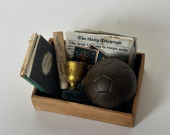 Dollshouse miniature crate,  1:12 scale