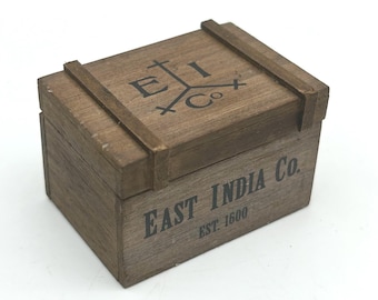 Dollshouse miniature furniture, 1:12 trunk