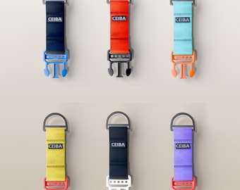 NOMAD 1.5&quot; Short Mesh Male Slide Buckle Accessory Key Strap | 4&quot; Length, Keychain, Accessory Strap, Changeable Strap, Rugged Lanyard, Gifts