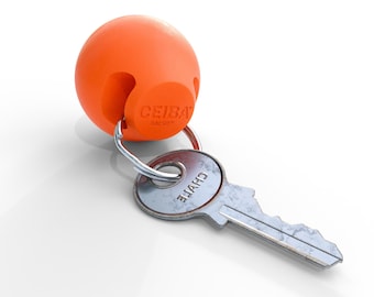 Balso Floating Buoy Keychain | High-Vis Floating Keychain, Floating Key Ring, Boating Essentials, Gifts for him, Summer Essentials, Key Buoy