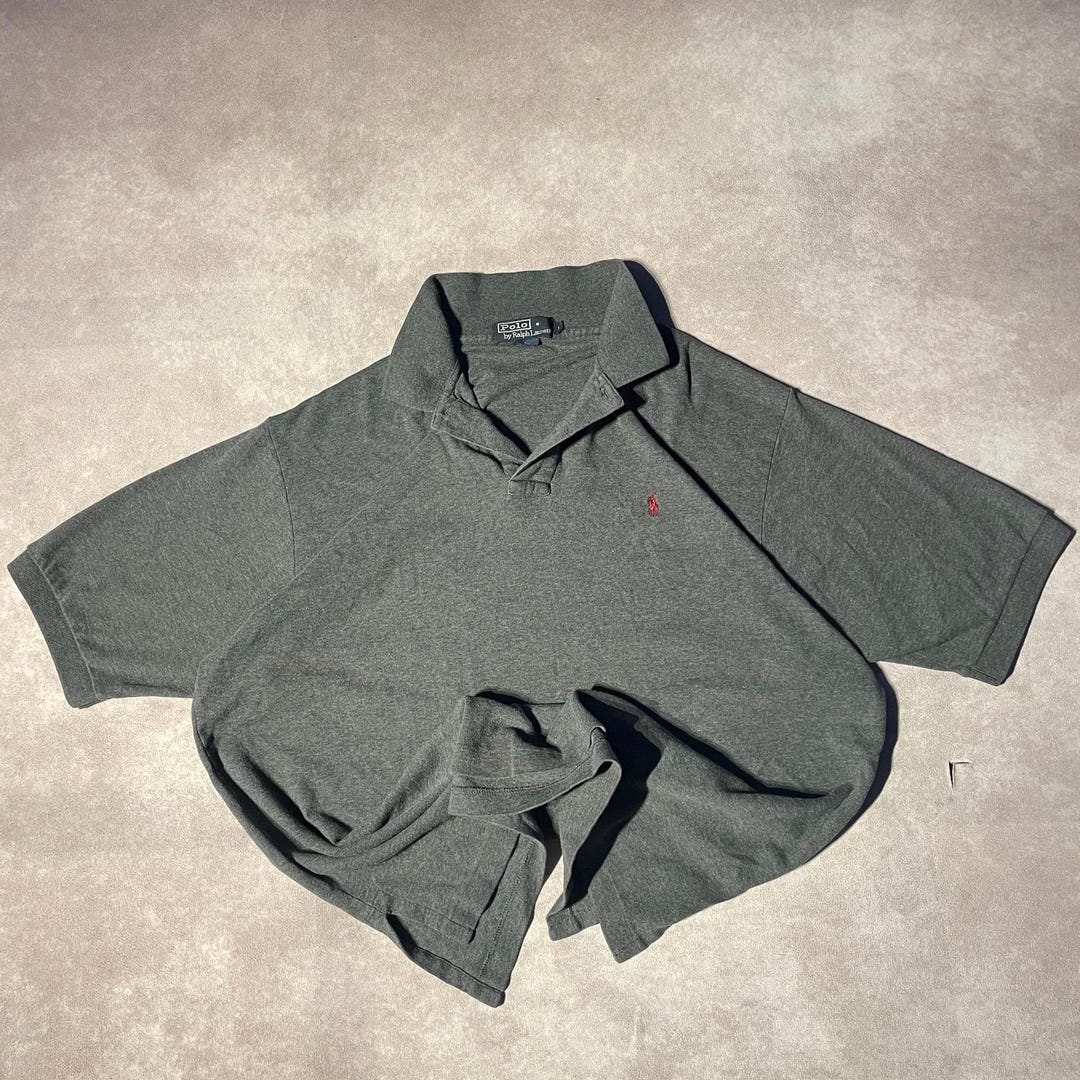 Vintage Polo Ralph Lauren Logo Polo Golf Shirt Button Up - Etsy