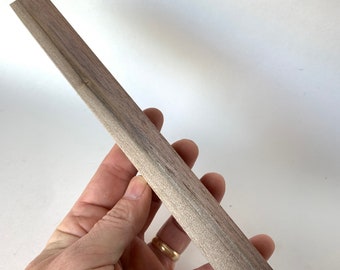 Walnut Turning Blank, Wood Carving Blank, Craft Wood 13” x 7/8” x 7/8”
