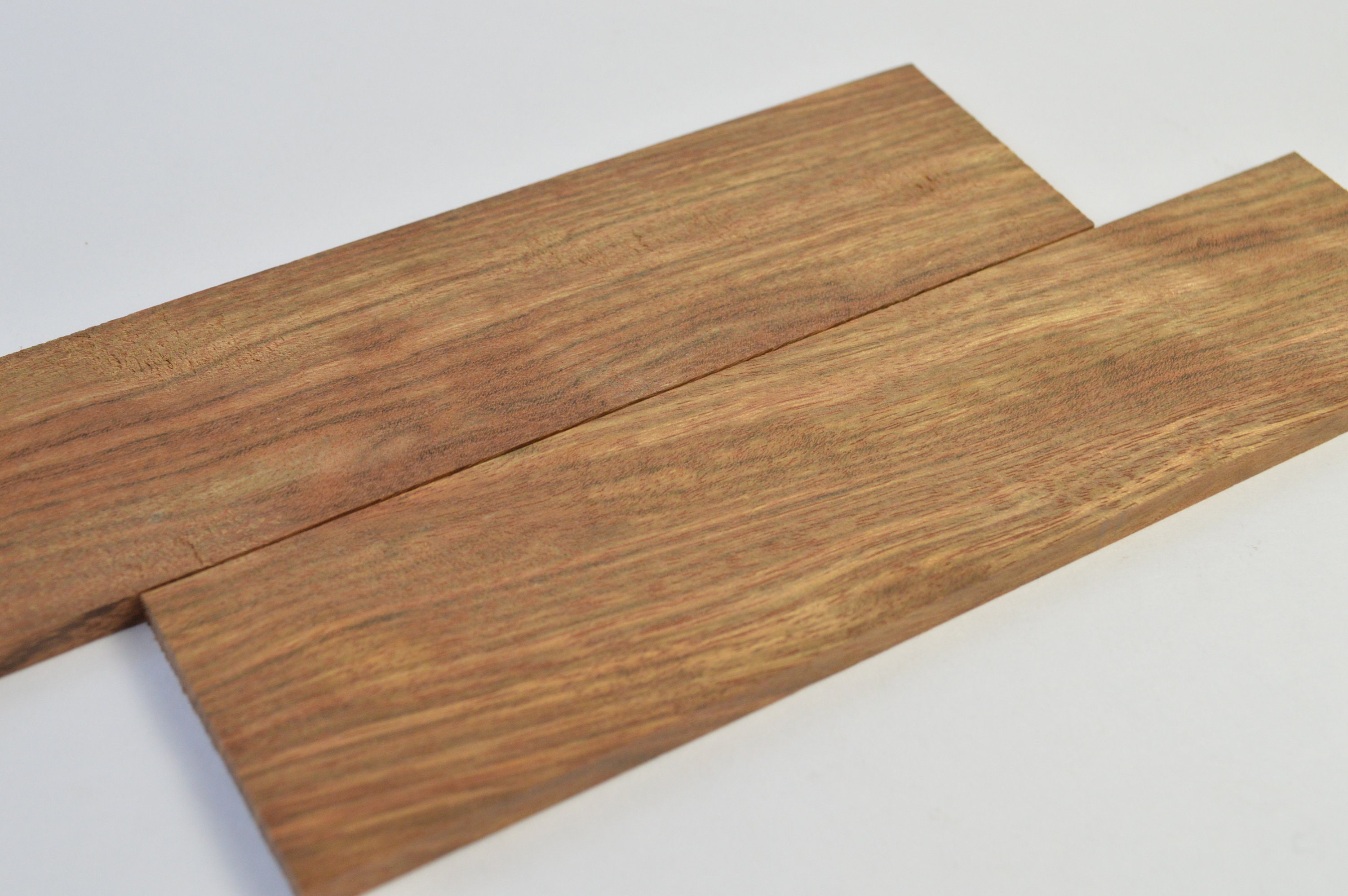 Straight Razor Knife Scales Chechen Wood Caribbean Rosewood 50