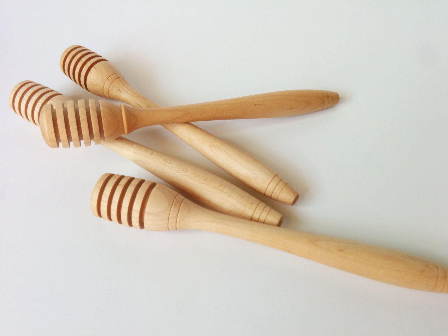 Honey Dripper Hand Turned Maple Wooden Honey Dripper Honey Etsy