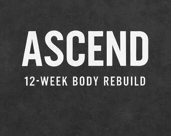 ASCEND: Plan de acondicionamiento físico de 12 semanas