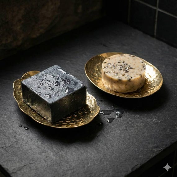 Handmade Brass Soap Dish | Organic or Oval Jewelry Tray