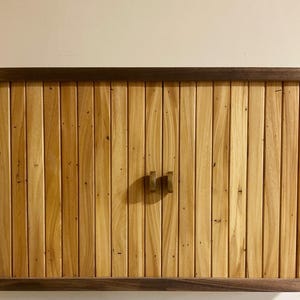 Whiskey Tambour Cabinet