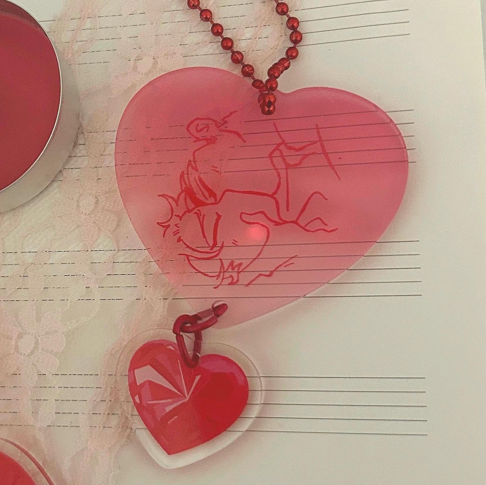 Alien Stage Karma Transparent Acrylic Connection Keychains - Etsy
