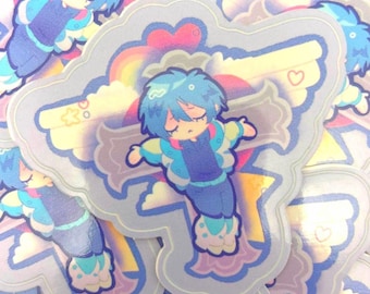 Dramatical Murder Aoba Cross Yaoi Jesus DMMD Sticker