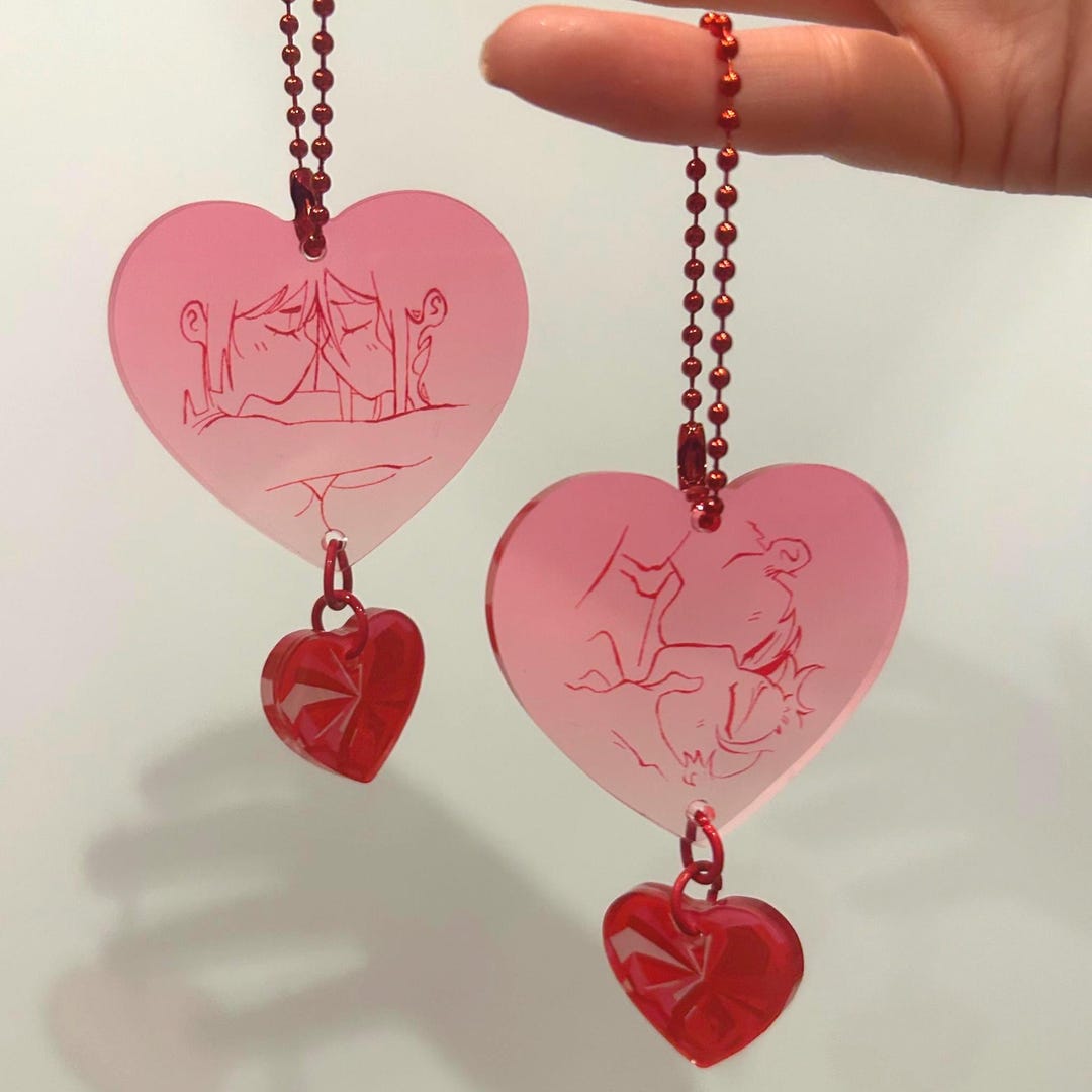 Alien Stage Karma Transparent Acrylic Connection Keychains - Etsy