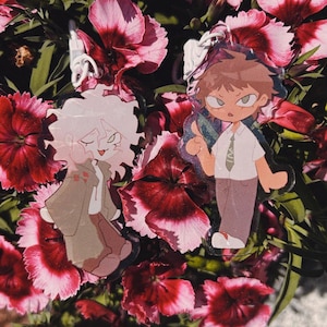 Danganronpa 2 Nagito and Hajime Acrylic Keychains