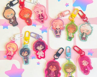 Dramatical Murder Aoba Cross DMMD Wooden Layered Keychain - Etsy