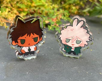 Danganronpa 2 Nagito and Hajime Acrylic Block Standees