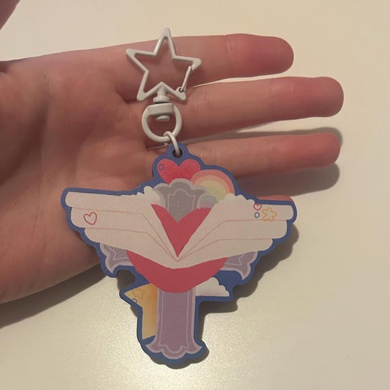 Dramatical Murder Aoba Cross DMMD Wooden Layered Keychain - Etsy