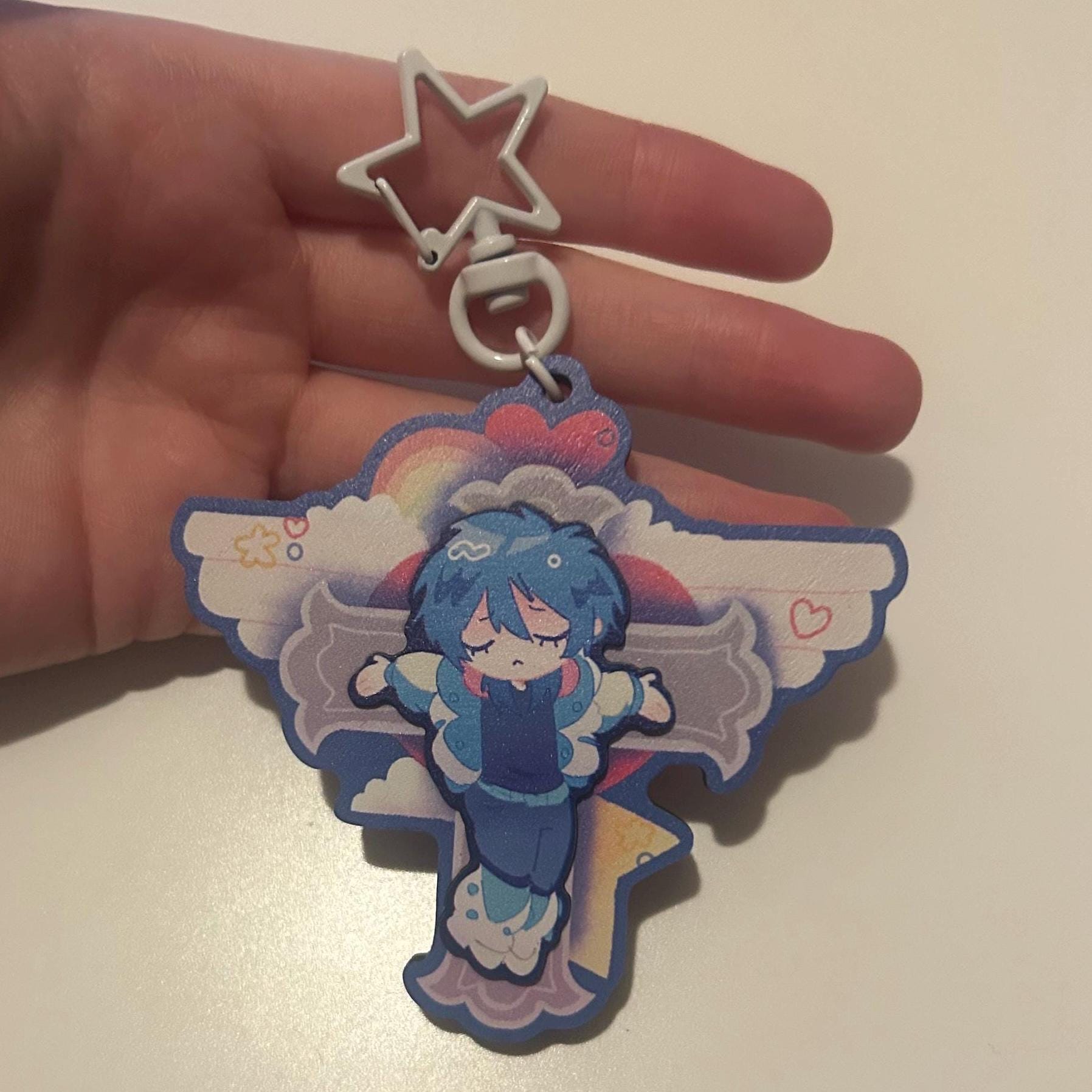 DRAMAtical Murder ホログラムリボンアクセサリー レア Dramatical Murder [Acrylic charm]