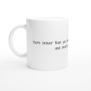 Gift for Her - Winnie the Pooh Quote  Mug,  Inspirational Coffee Cup | Pooh Bear Gift | Motivational Drinkware | Disney Fan Present
