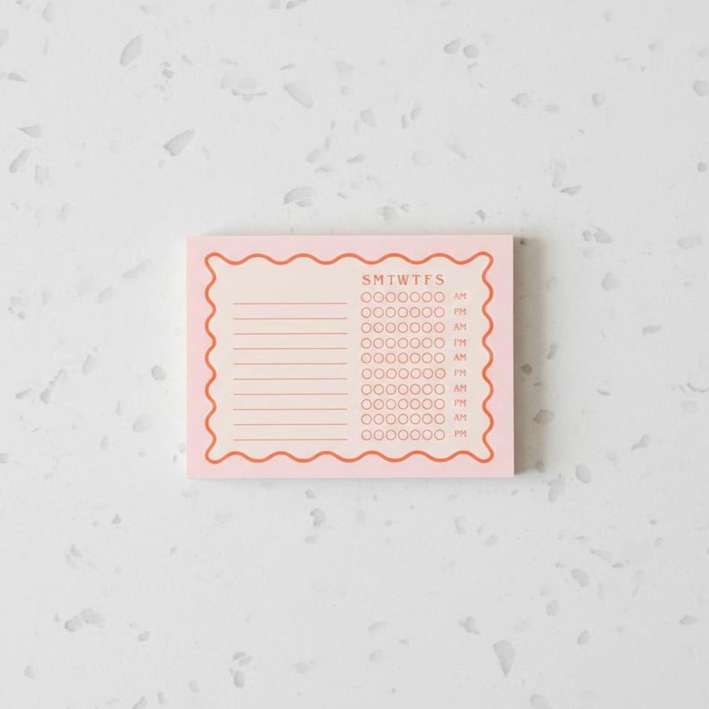 Habit Tracker • Daily Routine Checklist • Skincare • Wellness • Self Care Planner • Sticky Notes • Productivity Notepad • To do list • Bild 9