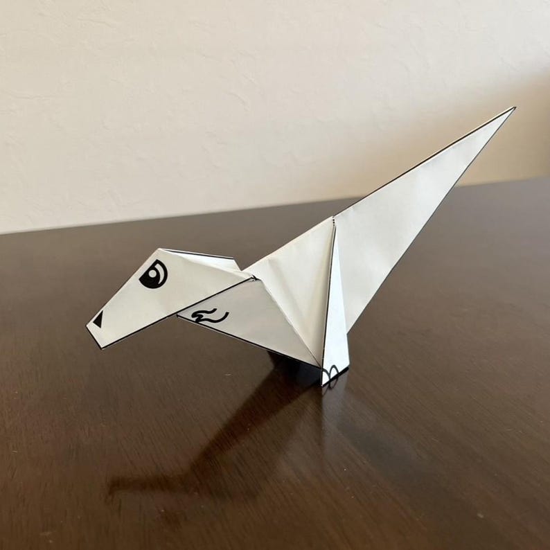 easy-dinosaur-origami-for-kids-t-rex-printable-pdf-craft-with-folding