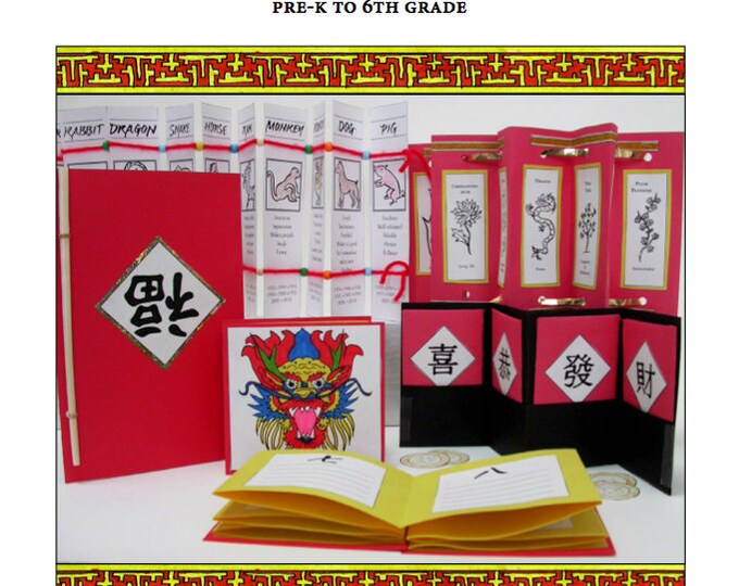 Gung Hay Fat Choy Making Books for Chinese New Year Etsy