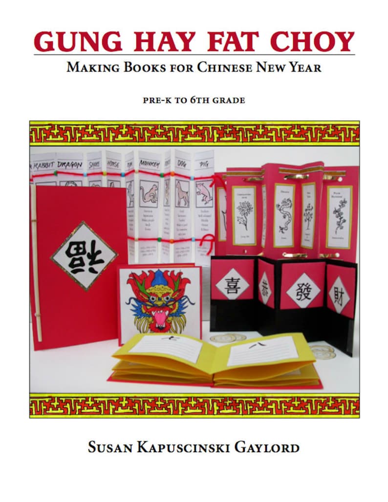 Gung Hay Fat Choy Making Books for Chinese New Year Etsy