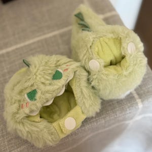Ręcznie robiony kostium dinozaura dla lalki Labubu | Urocze ubranka Labubu | Akcesoria Labubu | Bez lalki