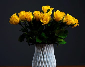 Geometric Vase | Organic Planter | Flowerpot | Elegant Vase | Pots for Plants | 3d Printed