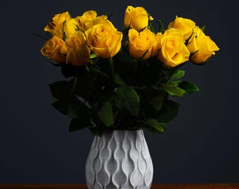 Geometric Vase | Organic Planter | Flowerpot | Elegant Vase | Pots for Plants | 3d Printed