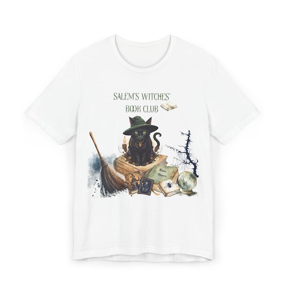 Salem's Witches' Book Club T-Shirt: Witchy Reader Tee