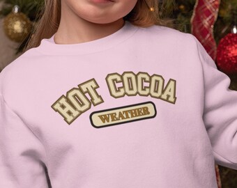 Bluza dla malucha „Hot Cocoa Weather”: przytulny zimowy sweter