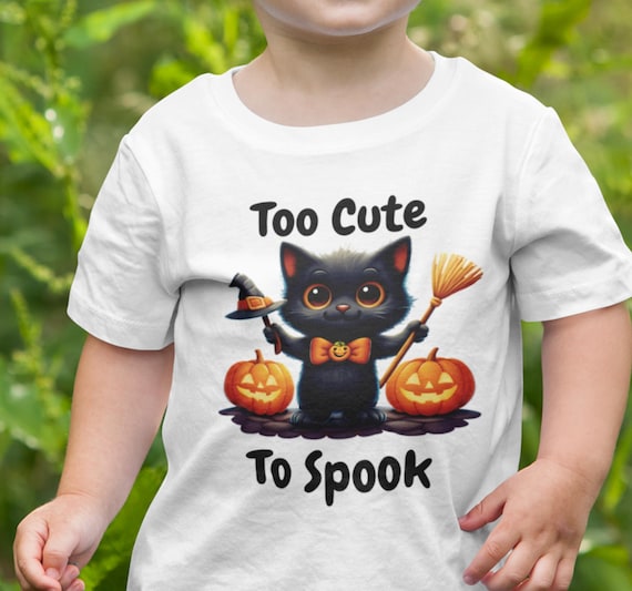 Too Cute to Spook Infant Tee, Halloween Baby Shirt, Cute Halloween Apparel, Toddler Witch T-Shirt, Kids Spooky Clothes, Infant [...]