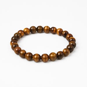 tiger eye bracelet, tigers eye jewelry, natural tiger eye, healing crystal bracelet, protection bracelet, gemstone bracelet, crystal jewelry