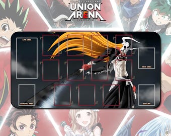 Ichigo Hollow Union Arena / Playmat 24&quot;x14&quot; inches (600x350x2mm)
