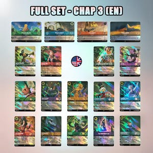 Full Set - Chapter 3 - Lorcana Proxy Enchanted - EN/FR/DE