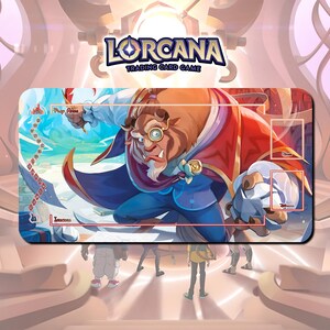 La Bestia TCG Lorcana / Tapete de juego 600 x 350 x 2 mm