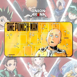 Saitama 2 Union Arena / Tapete de jogo 24" x 14" polegadas (600x350x2 mm)