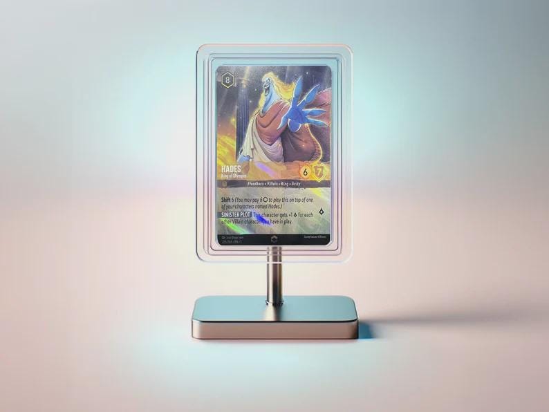 ロルカナ ハデス 4枚セット ディズニー・ロルカナ・TCG 日本語版 構築済みデッキ フラッド