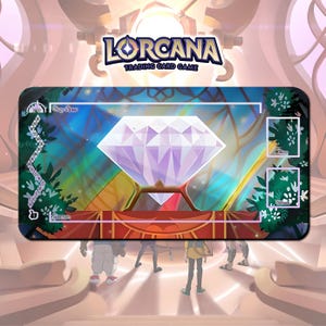 Devil_s Eye Diamond TCG Lorcana / Playmat 24"x14" inches (600x350x2mm)