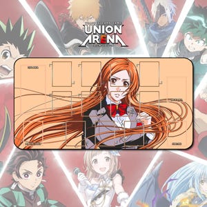 Inoue Orihime Union Arena / Tapete de jogo 24" x 14" polegadas (600x350x2 mm)
